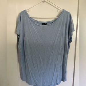 Venus light blue oversized shirt